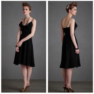 NWOT Quillaree BLHDN for Anthropologie Dress Homecoming Prom Silk Dress